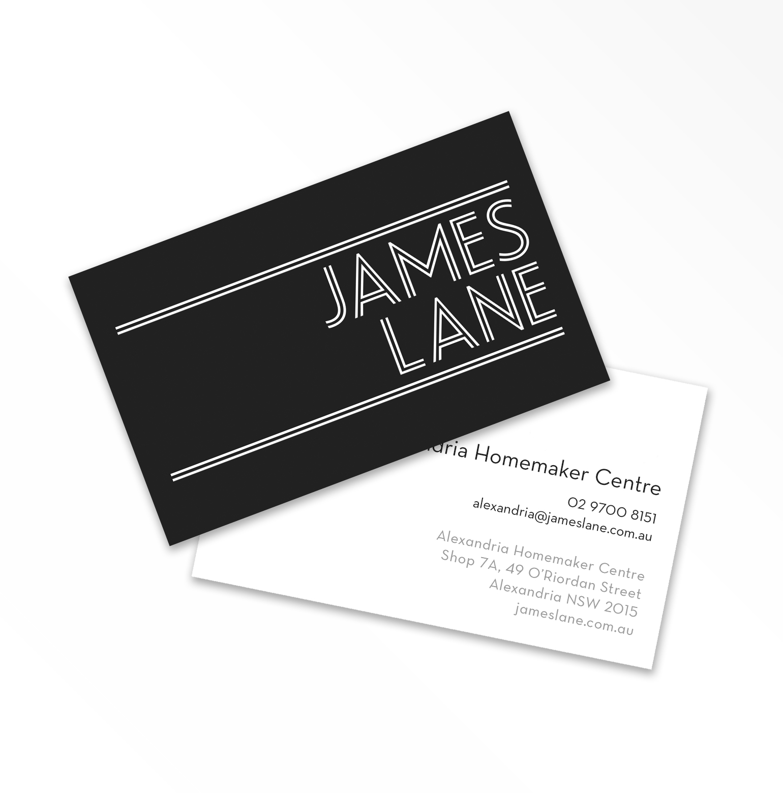 James Lane Business Cards